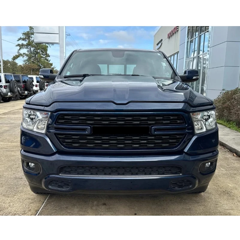 Big Horn Style Patriot Blue Pearl Grille, kompatibel mit 2019–2024 Dodge RAM 1500 Frontstoßstangengrills, Kühlergrill Magickit