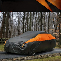 Car Covers Outdoor Waterproof Sun Rain Snow Protection UV Auto Cover Universal SUV/Sedan 190T Car Protective Full Covers
