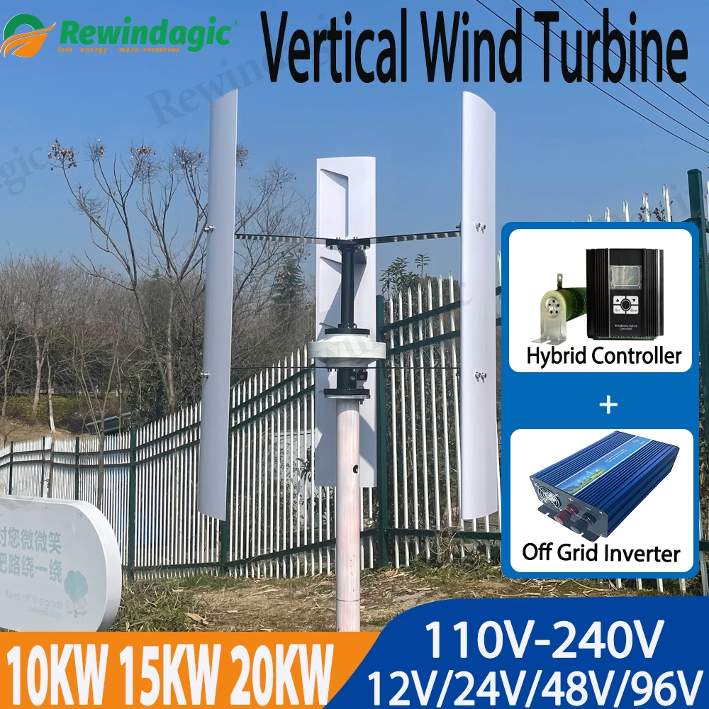 

Ветрогенератор energy10 кВт, 15 кВт, 20 кВт, 96 в, 220 В, 240 В с гибридным контроллером, альтернатива динамо для фермы