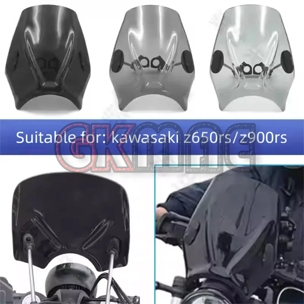 

New For Kawasaki Z 650 RS Z 900 RS Z650RS Z900RS Motorcycle Modification Windshield Goggles Fairing Rain Guard