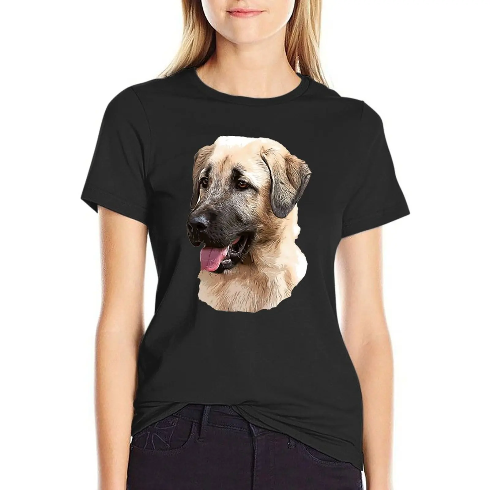 

Kangal Shepherd T-Shirt tops anime clothes Short sleeve tee Female clothing Woman clothes