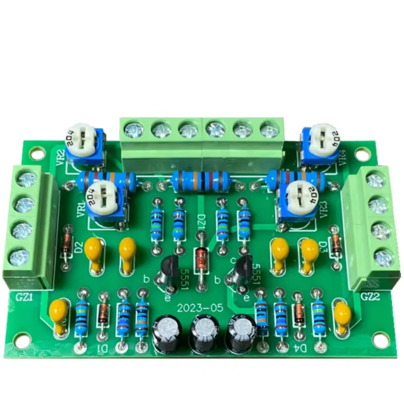 12V DIY modification of 6E1 electronic tube cat eye driver board 6E2 EM81 audio level fluorescence tuning indicator circuit