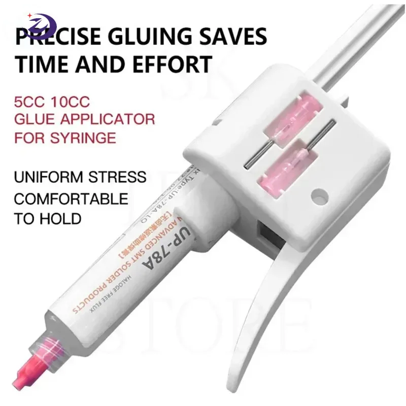 

WYLIE WL005/WL006 5/10CC Solder Paste Glue Gun Extruder Effortless Circuit Board Repair Solder Paste Booster UV Glue Gun Booster