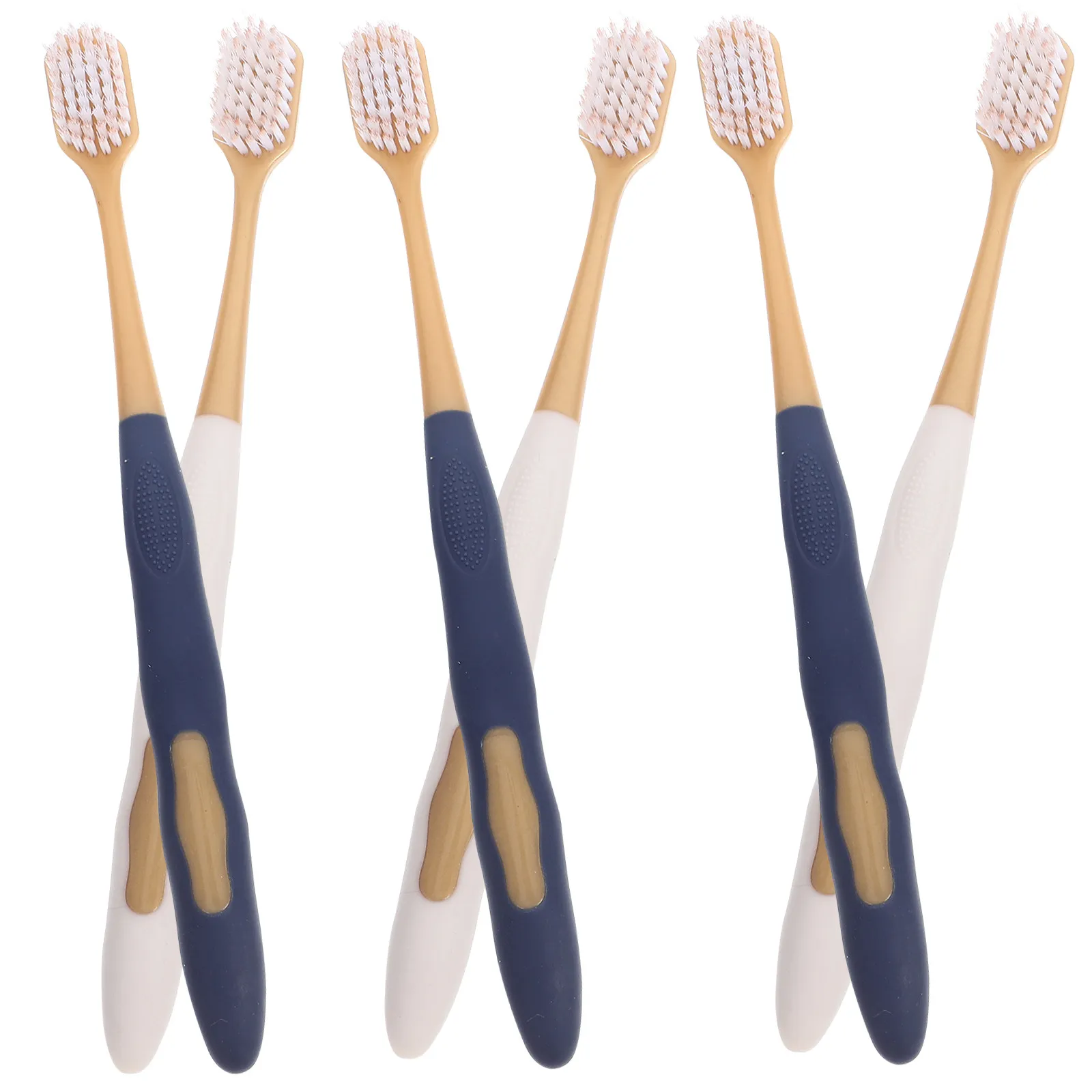 

36 шт. зубных щеток с широкой головкой, мягкой щетиной, эргономичные, для взрослых, портативные, для путешествий, легкие, компактные, для домашнего использования