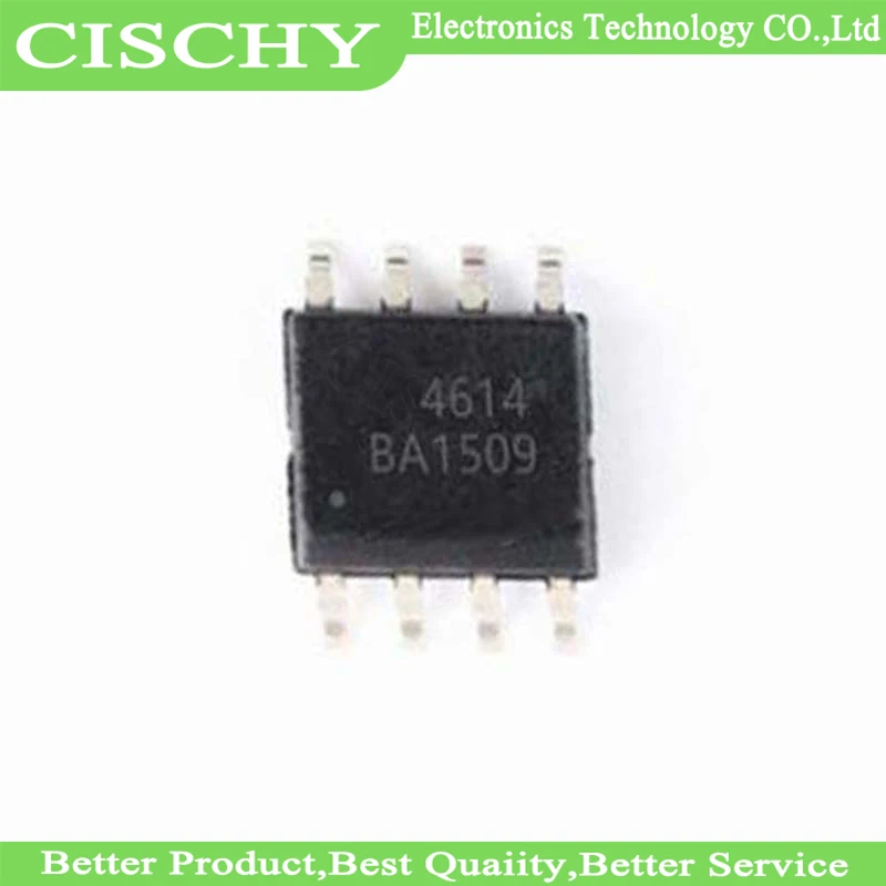 10pcs/lot AO4614B AO4614 4614 SOP-8 In Stock