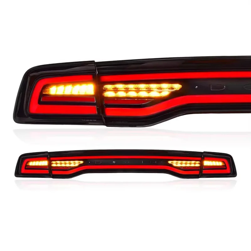 Car Styling for Dodge Charger Tail Lights 2011-2014 LED Tail Lamp DRL Signal Brake Reverse Auto Accessories