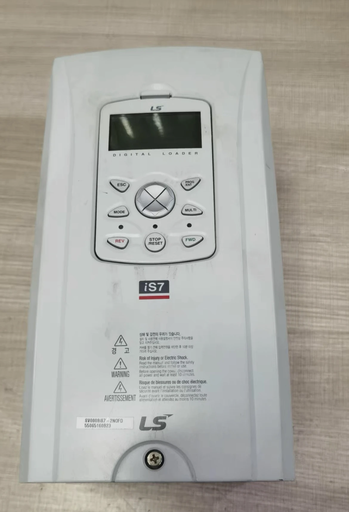 Inversor usado SV0008iS7-2NOFD prueba OK