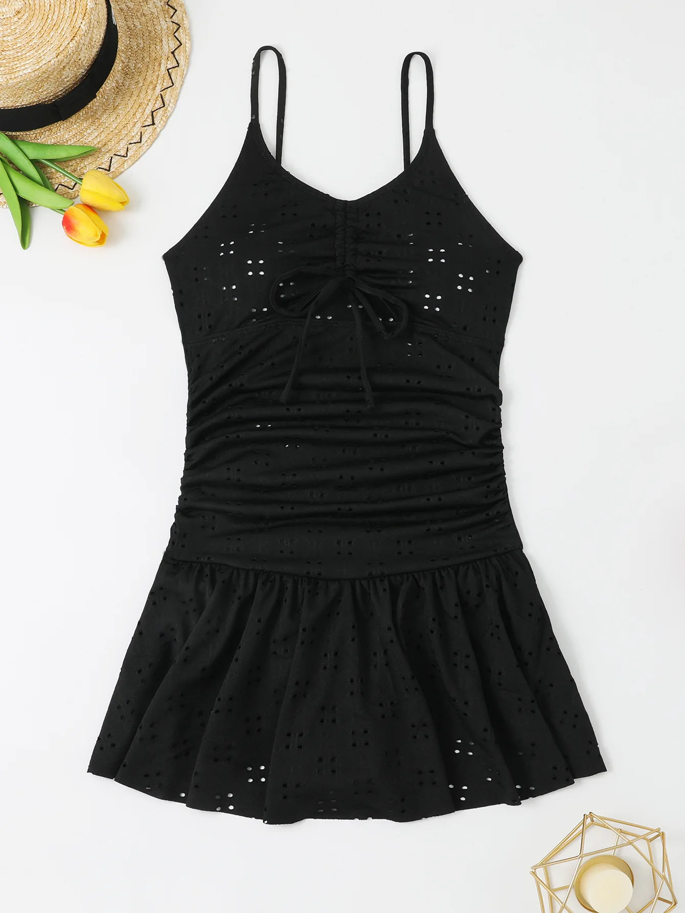2025 Swimsuit One Piece Hole Solid Swimwear Female Monokini Women Bathers Bathing Swimming Swim Suit Beach Dress