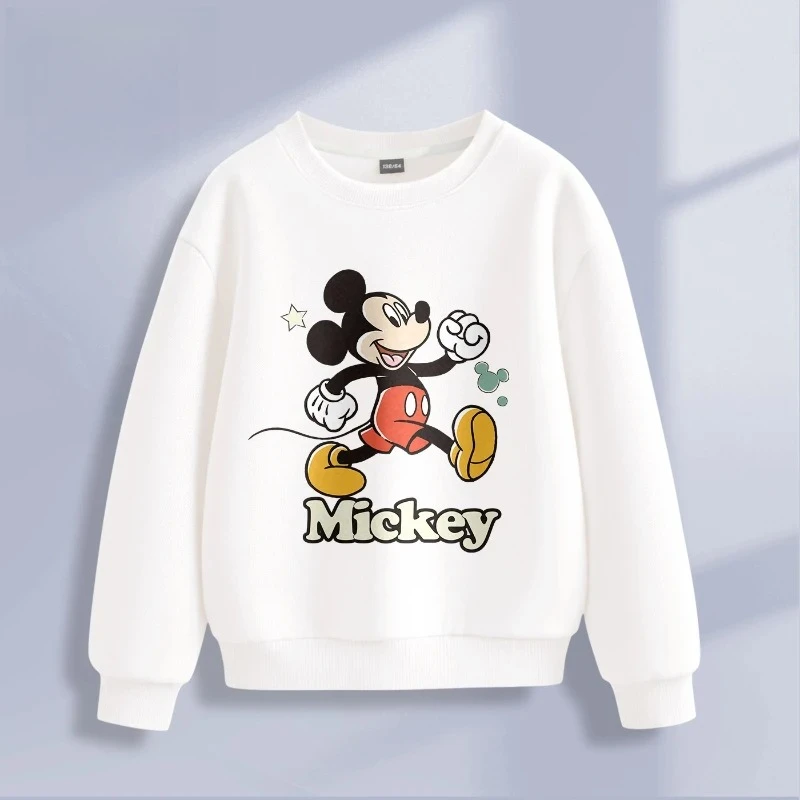 Kinderhoodie 2025, unisex top met ronde hals en lange mouwen voor veelzijdige kleding voor jongens en meisjes