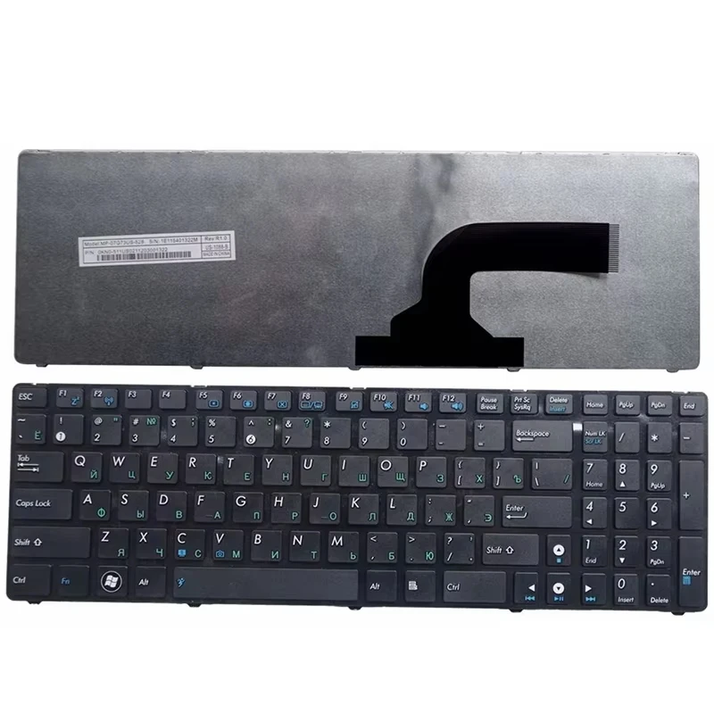 FR/SP/RU/US/UK/AR/BR/TU Laptop Keyboard For ASUSP53 N73S N73J P53S X53S X75V B53 UL50 N50 N52 A52jc N53C A53s X53S X54H X55V P42