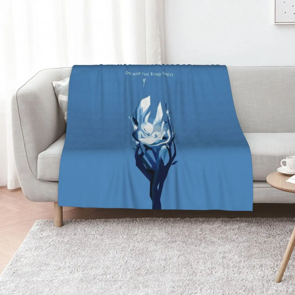 

Ori Sleeping - Ori and the Will of Wisps - In The Blind Forest Throw Blanket Luxury Brand Travel Soft Big warm winter Blankets