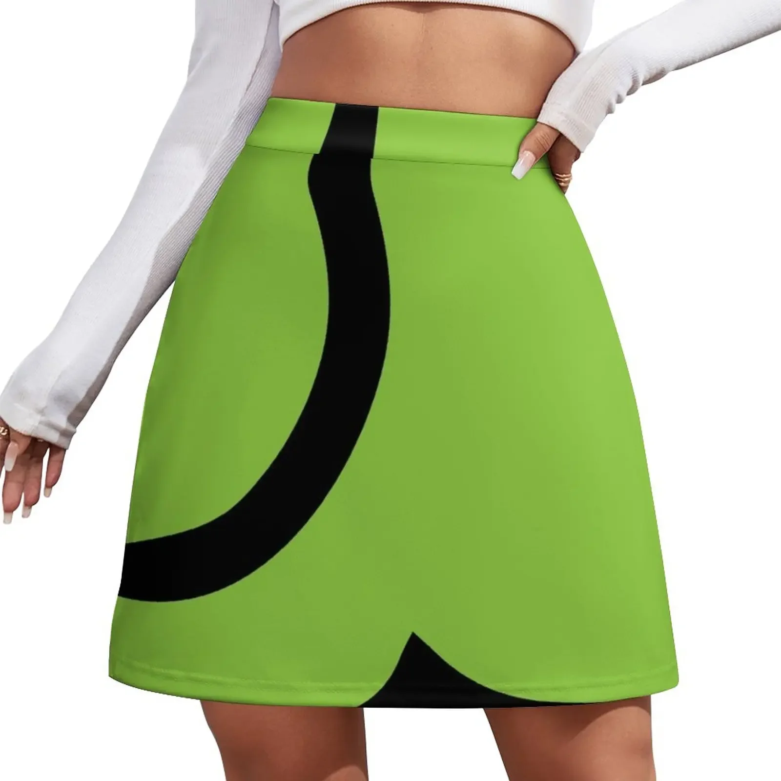 

Broccoli Mini Skirt women's stylish skirts Women skirt Woman short skirt