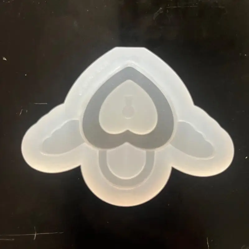 

Bear Rabbit Shaker Silicone Mold Keychain Resin Molds DIY Keychain