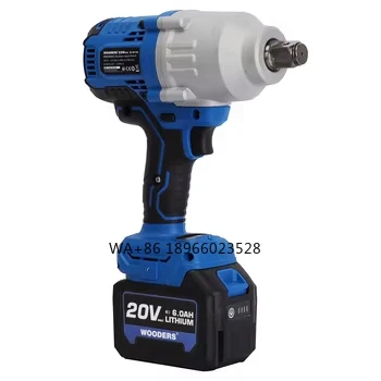 WOODERS Новое поступление, ударный гайковерт, бесщеточный, макс. 1300 Нм, крутящий момент, литиевая батарея, обратная автоматическая остановка, функция Trail Sell WOODERS Новое поступление, ударный гайковерт, бесщеточный, макс. 1300 Нм, крутящий момент, литиевая батарея, обратная автоматическая остановка, функция Trail Sell