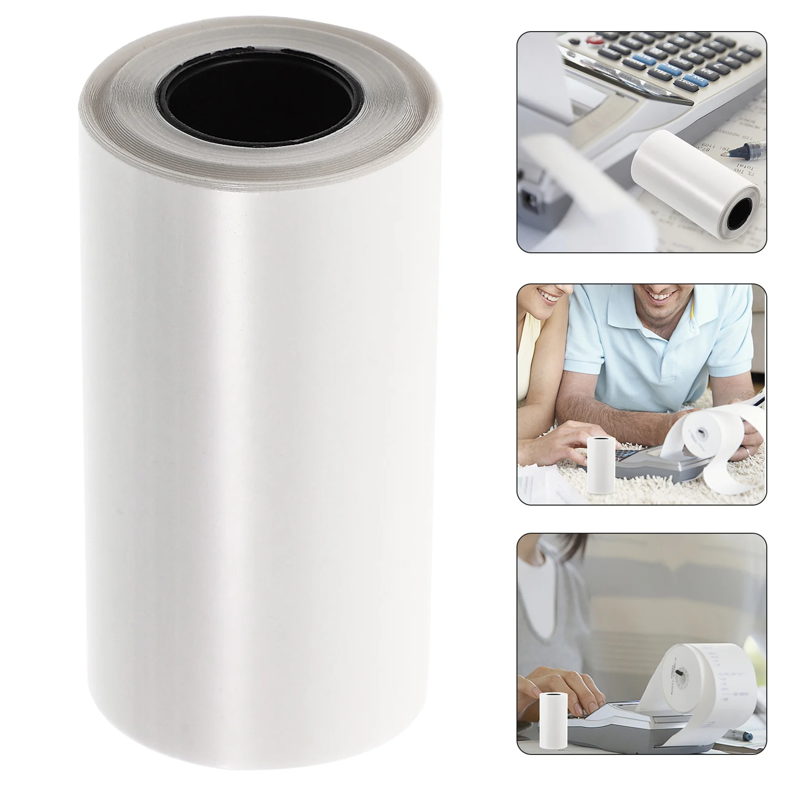 1 Roll Thermal Paper For Instant Camera Photo Sticker Printable Paper Rolls Replacement Refill Multipurpose Sticky Papers Office