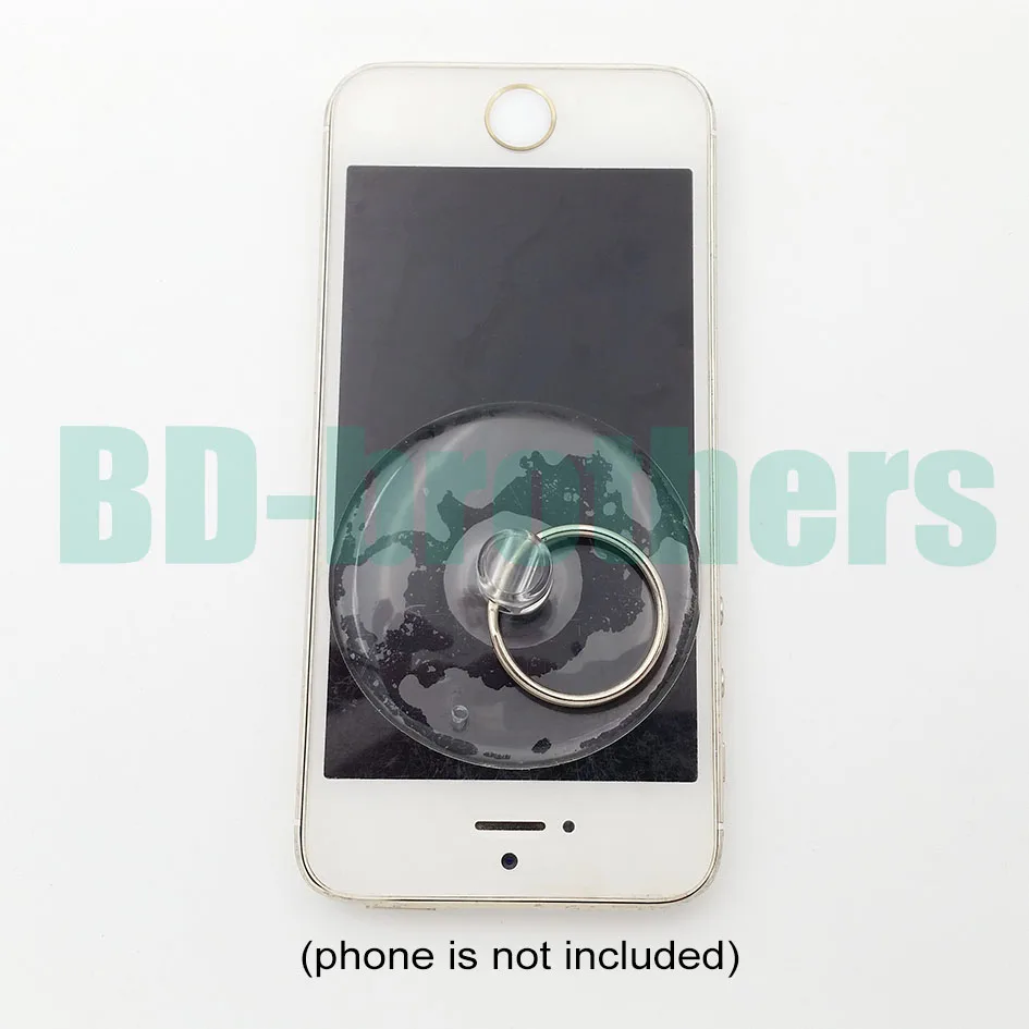 High Quality 5.0cm Transparent Suction Cup Softgums Sucker Haptor Cupula Cups Vacuum Opener for Phone Screen Opening 500Sets/lot