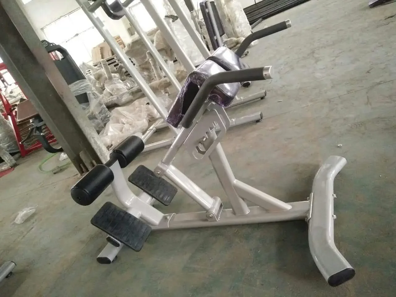 Professional Fitness Chair High Quality Stand up Back Exercise Waist Abdominal Muscle Trainer Roman Chair