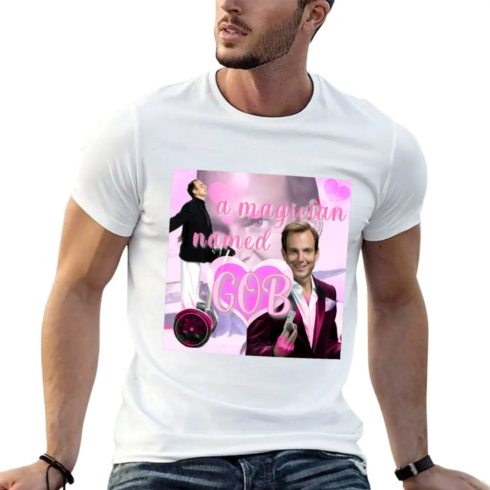 

men tshirt for t cotton man 100% man for shirt shirts 3 Gob T-Shirt Bluth t casual 100 percent cotton