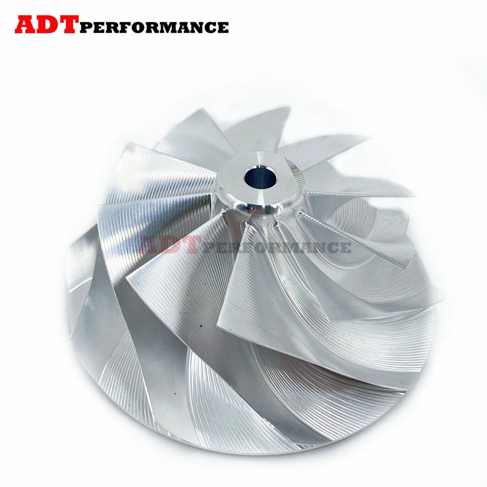 GEN 2 GTX3582R GTX-Series GTX3582 Turbo Billet Compressor Wheel 66/82mm 10+0 Blades for 856801-5068S 856801-5071S 851154-5004S T