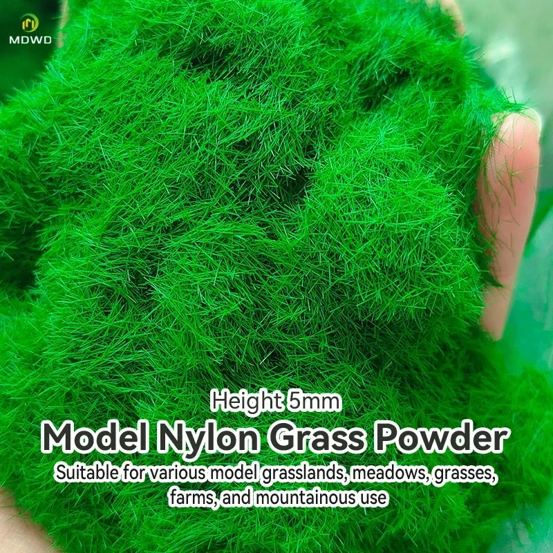 5mm Flock Plant Grass Powder Toy Multiple Colors Selection Building Sand Table Production Simulation Garden Simulation Diorama