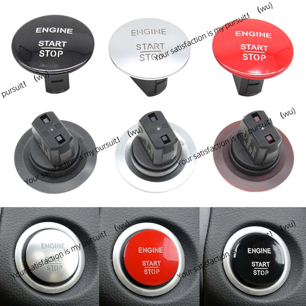 For Mercedes Benz C W204 GLK X204 W176 W205 W212 Car Keyless One Key Start, Engine Ignition Switch