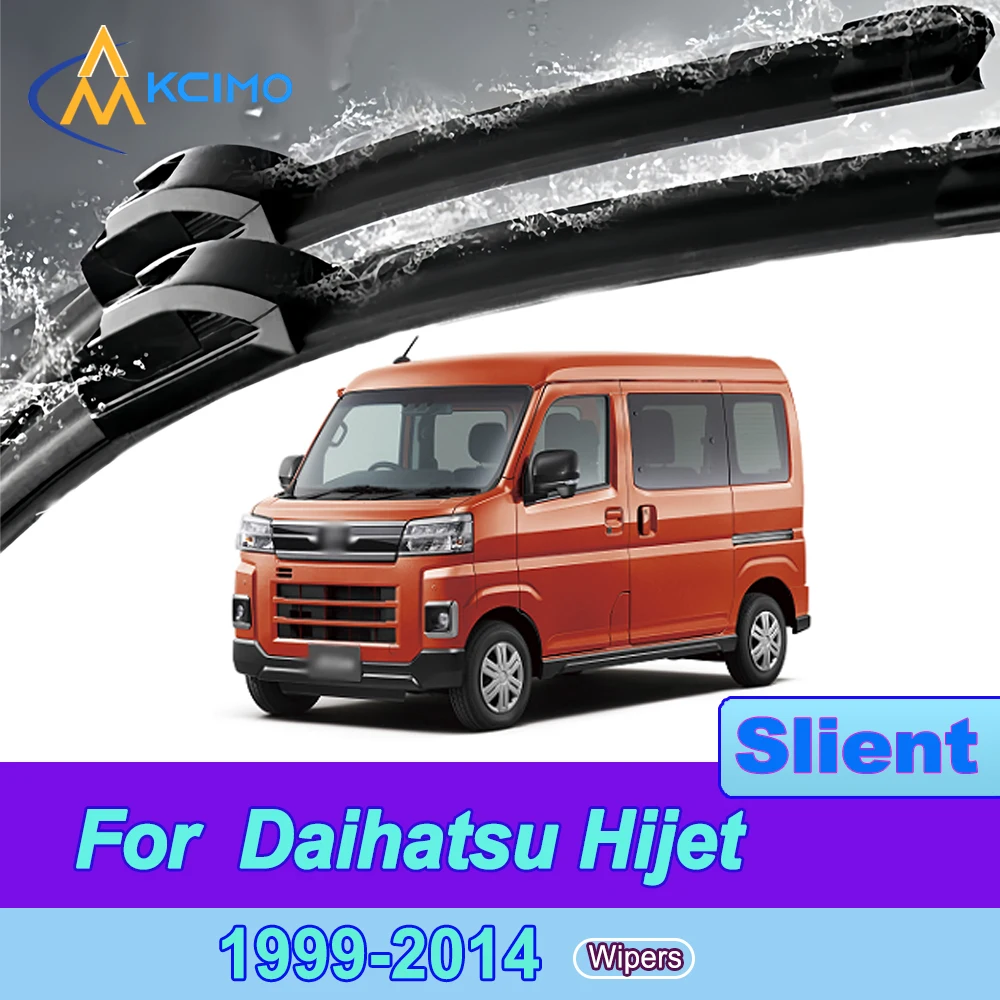

Quiet Beam Wiper Blades 2pcs Windscreen Window Car Accessories For Daihatsu Hijet S200, S210, S220 1999-2014