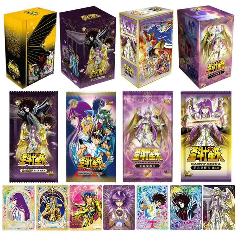 

KAYOU Gold Saint Card Saint Seiya Card Saint Cloth Awakening Cards Limited Game Card Редкая детская коллекционная карта BP