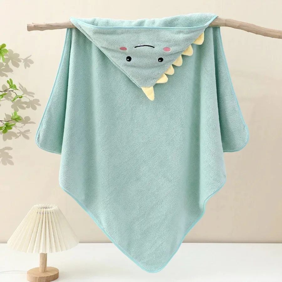 

Homefish Baby Bath Towel Cartoon Infant Swaddle Kids Bathrobe Fleece Blanket Warm Sleeping Swaddle Wrap for New Born Boys Girls