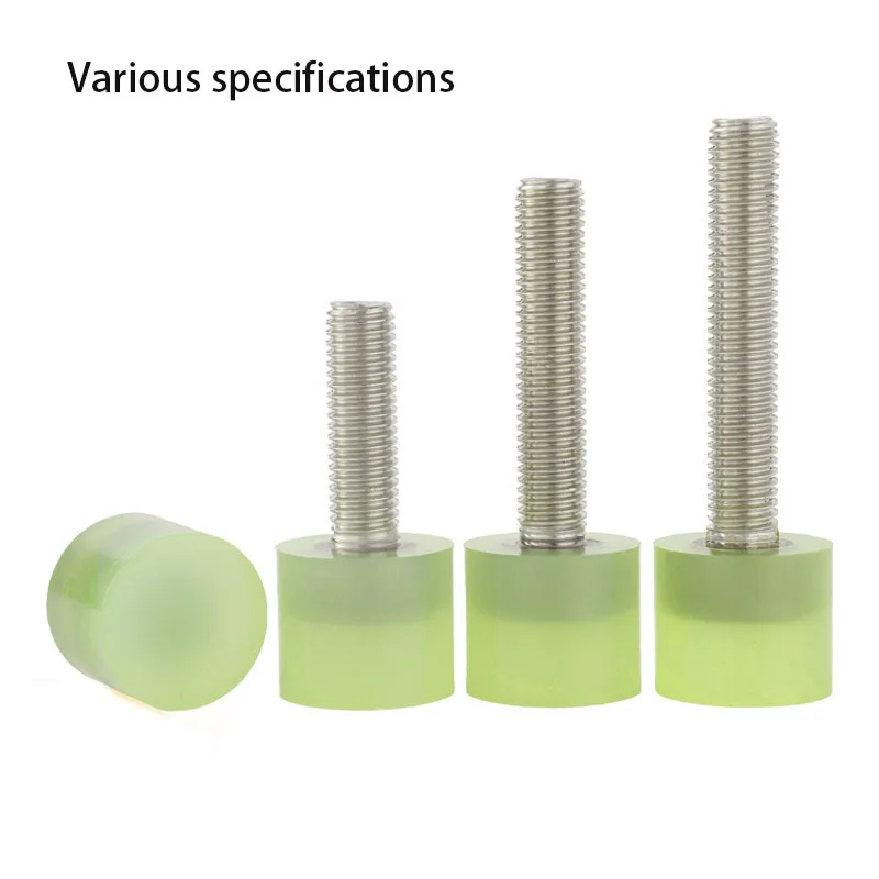 1Pcs M3 to M10 Polyurethane Stop Bolt/Adhesive Coated Screw/Anti-Collision Buffe/Wear-Resistant And Pressure Resistant Limit
