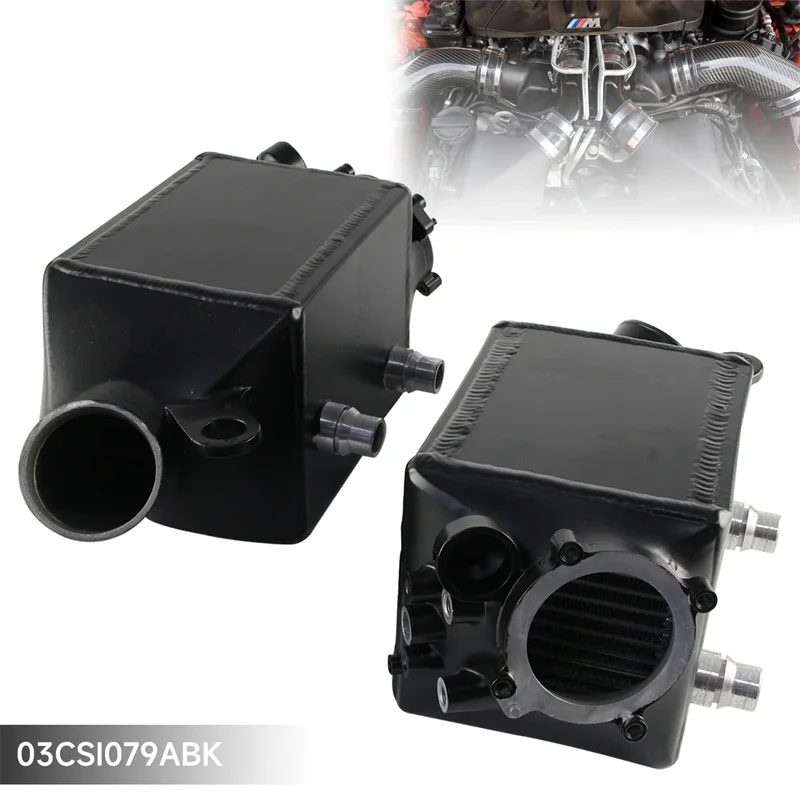 Upgrade Set Twin Charge-Air-Cooler Set fit for BMW M5 (F10) & M6 (F06/12/13) Engine Turbocharged Black