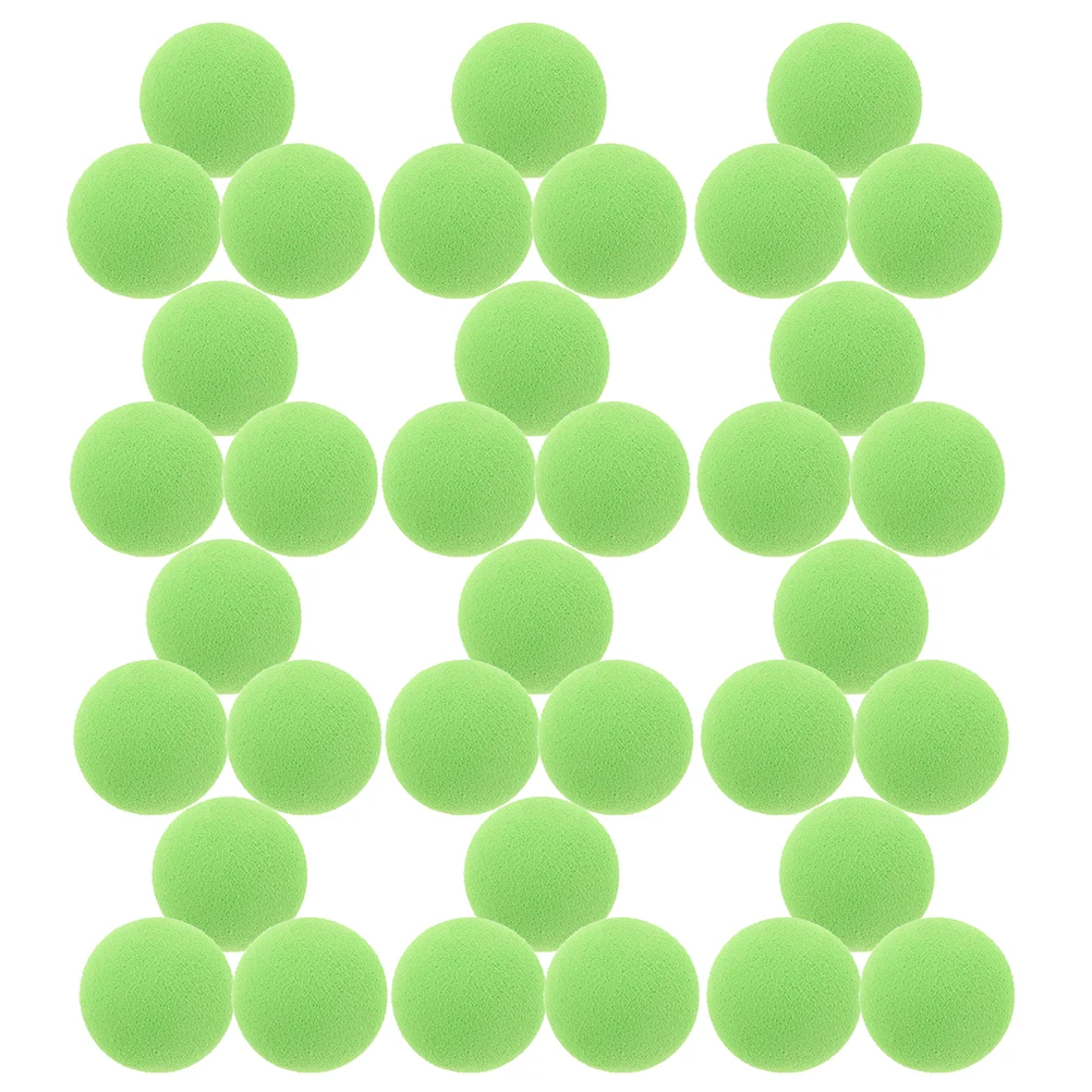 100 pcs EVA Foam Balls Soft Sponge Shooter Game Toy Indoor Outdoor Family Sports Carnival Agility Practice