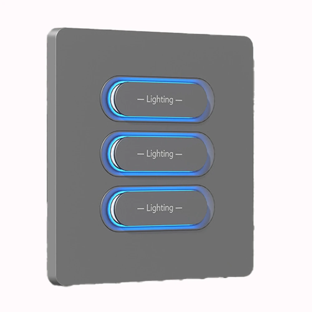 CJSD-Voice Control Remote Switch Tuya Zigbee Intelligent Button Switch Dual Control Multi-Function Smart Home Time