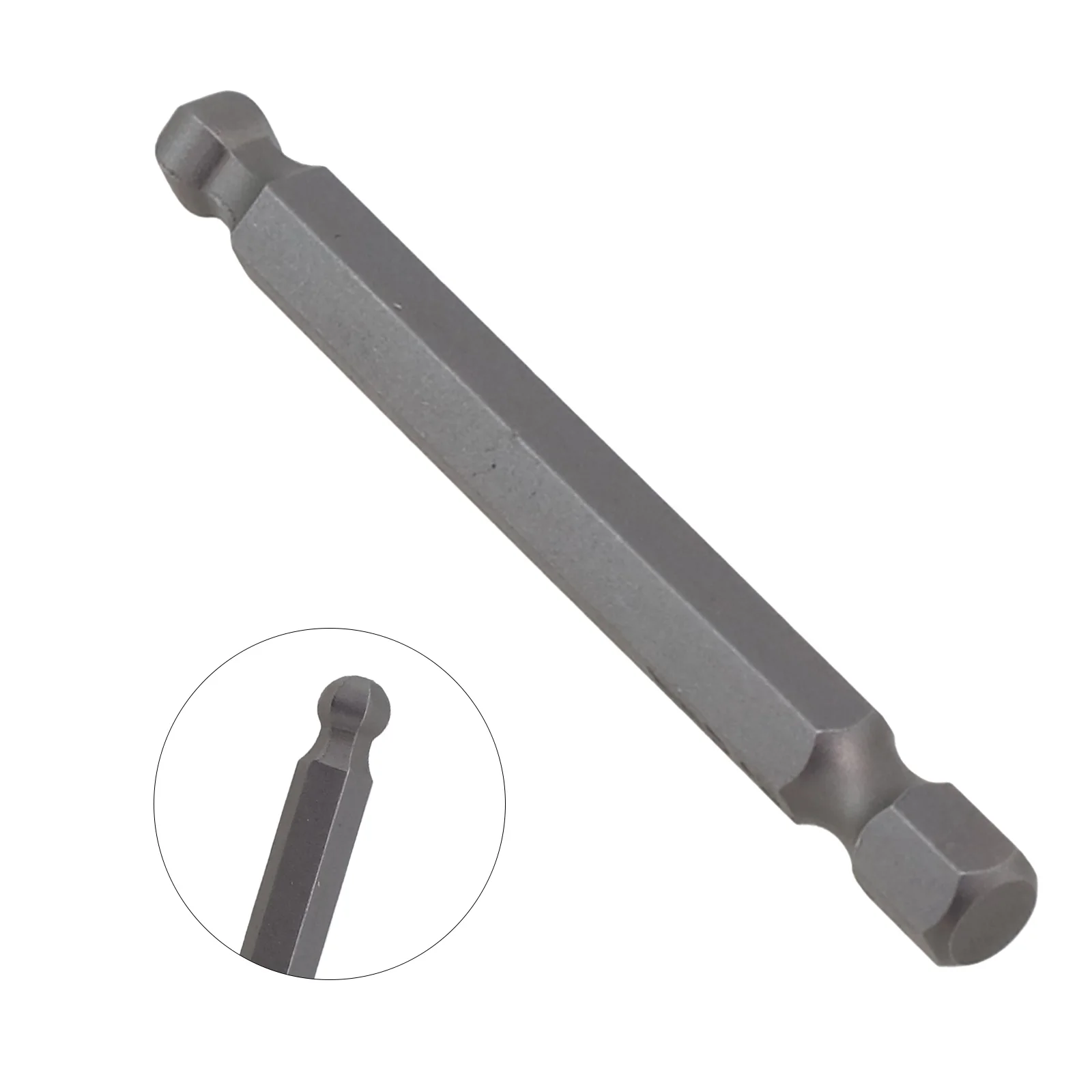 

1pc 65mm Magnetic Ball End Hexagon Head Hex Screwdriver Bits Drill Tools H2-H8 This Batch Of Head Using Alloy Steel Workmanship