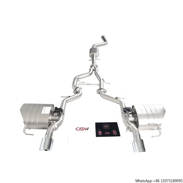 

China Manufacturer High Performance SS304 Valve Exhausts Muffler Catback for F-Pace 2.0T 3.0T MY 2017 to Present