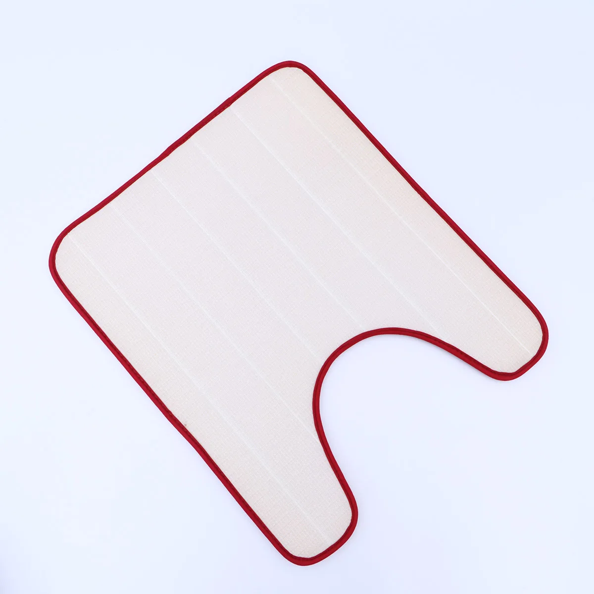 

Thicker Cotton Toilet Seat Cover Stretchable Washable Universal Warmer Bathroom Pad Wine Red Comfortable Toilet Seat Cover