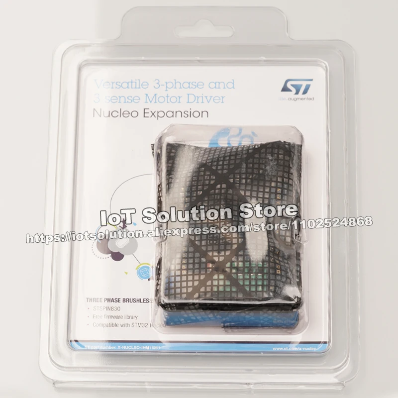 X-NUCLEO-IHM16M1 3-phase Brushless DC Motor Driver Expansion Board Based on STSPIN830 for STM32 Nucleo