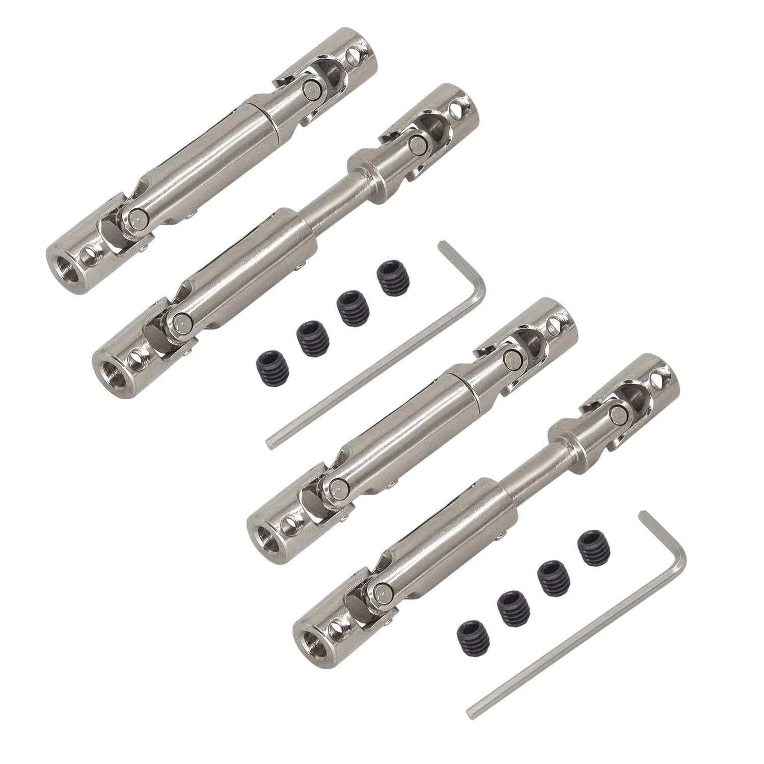 

RC Car Metal Drive Shaft Suitable 1/12 MN98 MN99S Remote Control Car Model DIY Upgrade Accessories Front and Rear Drive Shaft