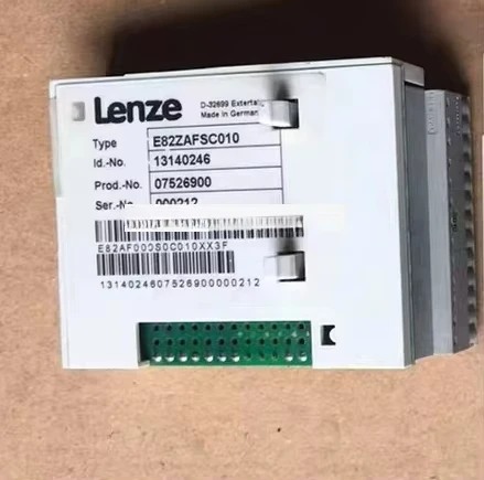 Lenze E82ZAFSC100 SÉRIE INVERSOR 8200 ACESSÓRIOS DE VECTOR STANDARD I/O PT NOVO