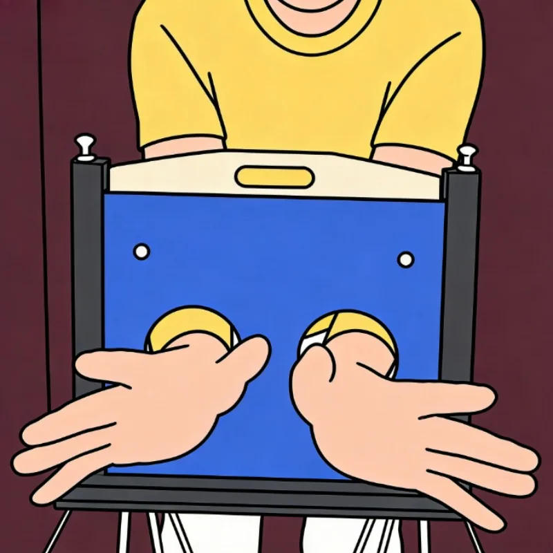 Double Wrist Chopper Magic Trick – Arm Cutter Stage Classic Illusion Gimmick Props for Magicians Party Show