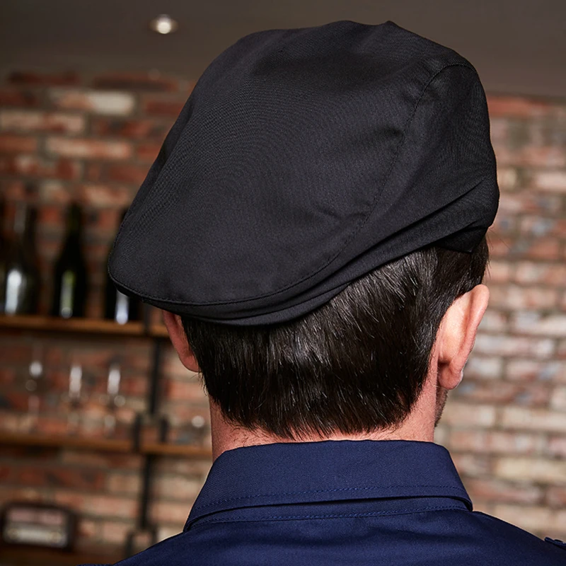 Catering Cook Hat Waiter Chef Kitchen Work Cap for Food Service Hotel Restaurant Canteen Baking Household Cooking Chef's beret