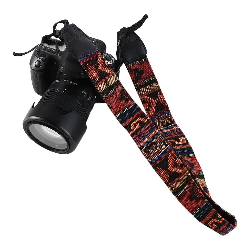 Lightweight Durable Adjustable SLR DSLR Retro Vintage Camera Shoulder Strap Cameras Strap Camera Neck Belt