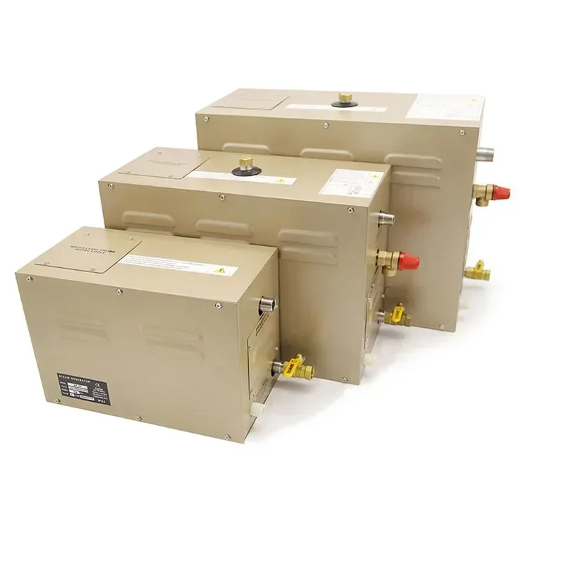 

220 В домашняя паровая машина для сауны, 6 кВт, бытовой парогенератор, автоматическое удаление накипи, оборудование для паровой комнаты для сауны