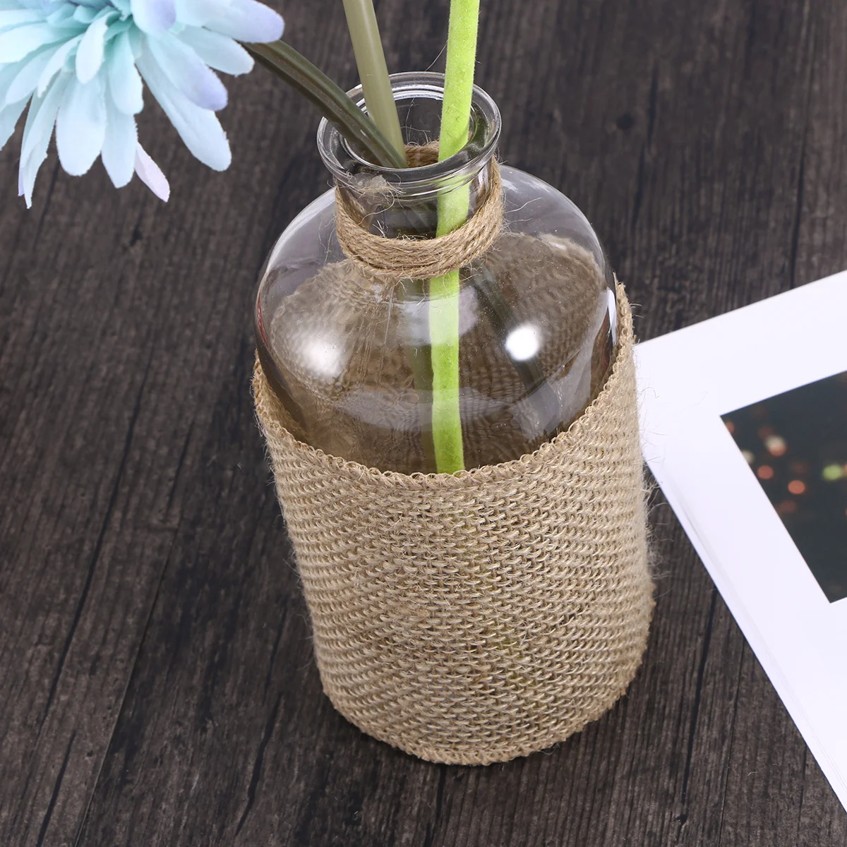 

3M Jute Ribbon Brown 10Cm Width For Diy Craft Wedding Home Decor Hessian Ribbon Roll Christmas Craft Fabric Tape