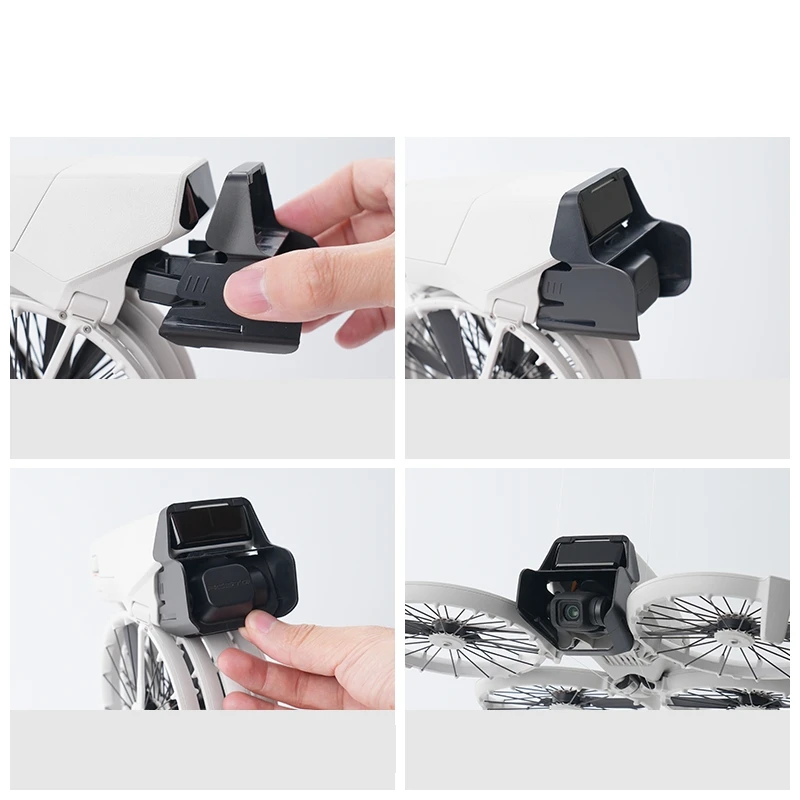 

Lens Hood Protector for DJI Flip Lens Hood Drone Camera Accessories Black Gray