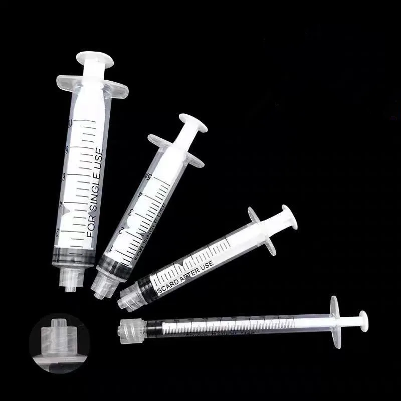 

Disposable Plastic Screw Syringe 1ml/2ml/5ml Injector For Washing Spraying Liquid Refilling Measuring Nutrient