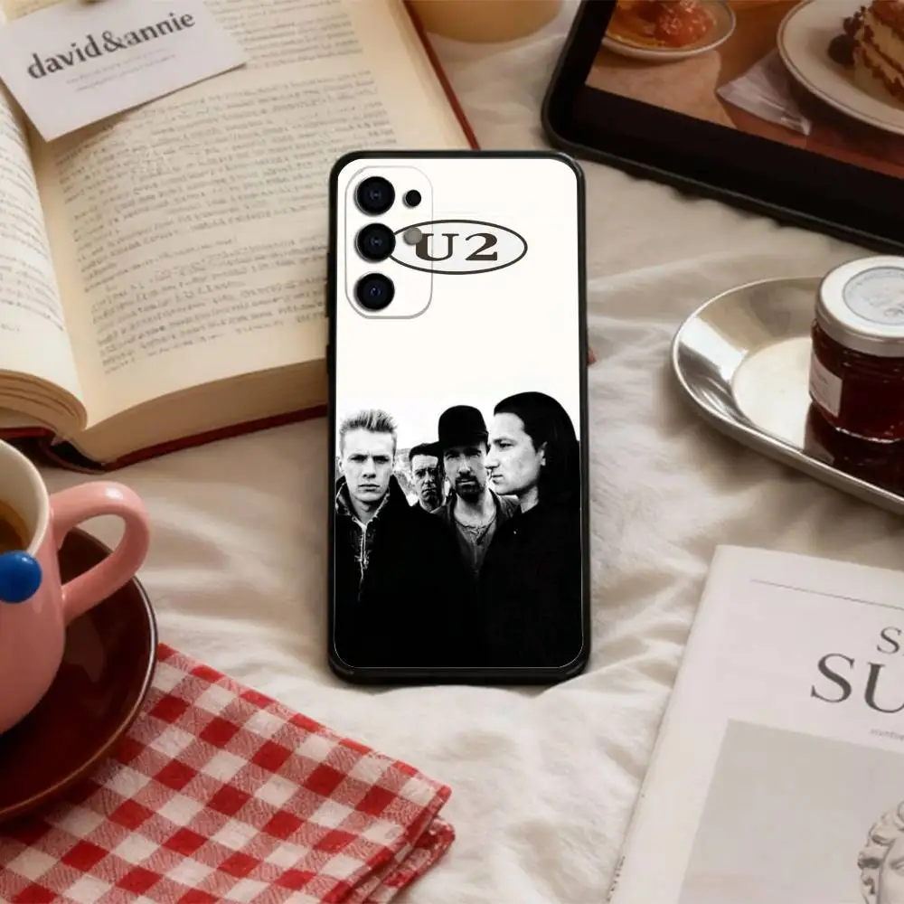 BAND U-U2   Phone Case For Samsung S 25,24,23,22,30,21,10,9,Ultra,Plus,Lite,FE,4,5 G Soft Black Case view 5