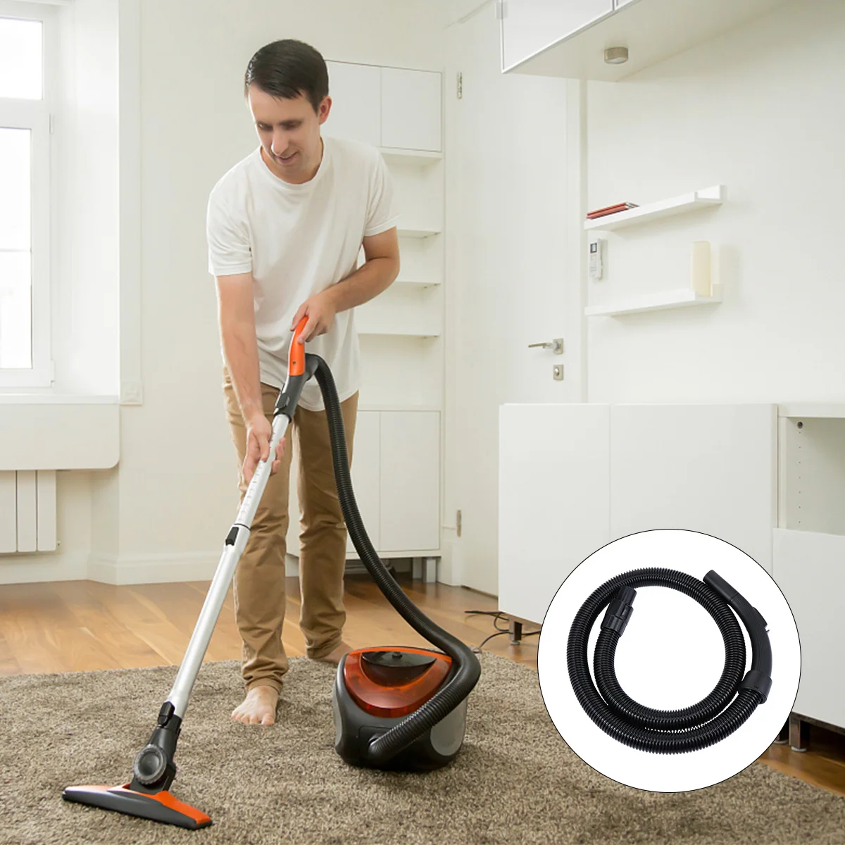 

EVA Vacuum Cleaner Hose Power Tool Adapter Kit Universal Dust Collection Flexible Tube Vacuums Accessory Storage Solution