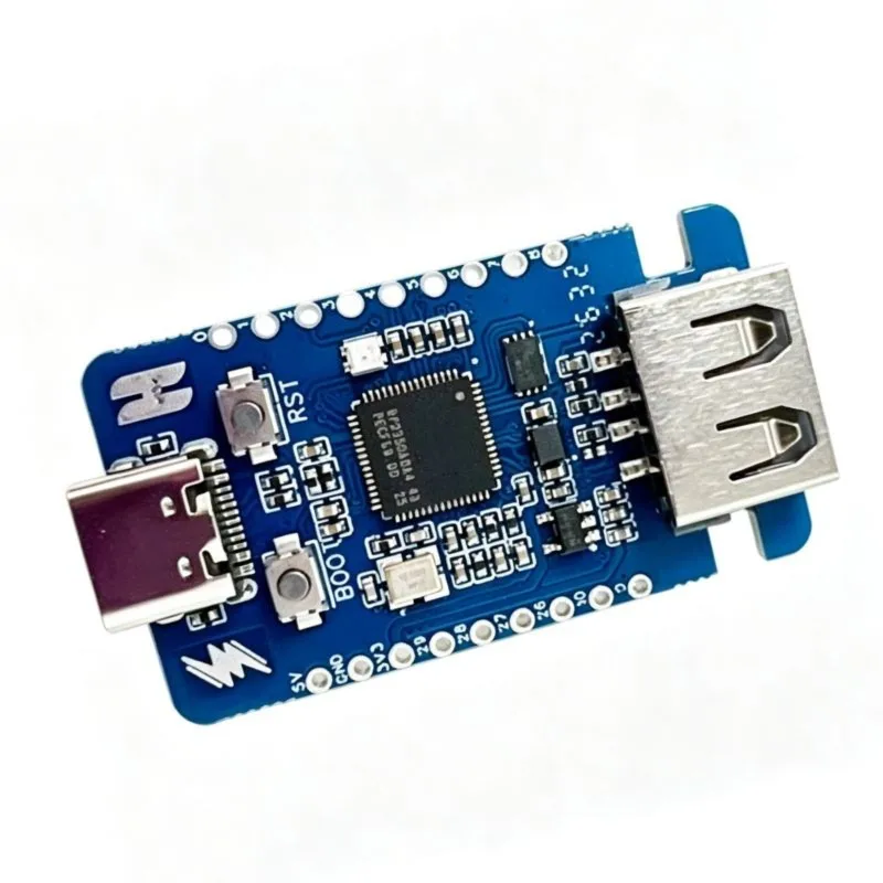 DT98 RP2350 USB A Mini Development Board Type-C Dual Core for Raspberry Pi RP2350A Base Board