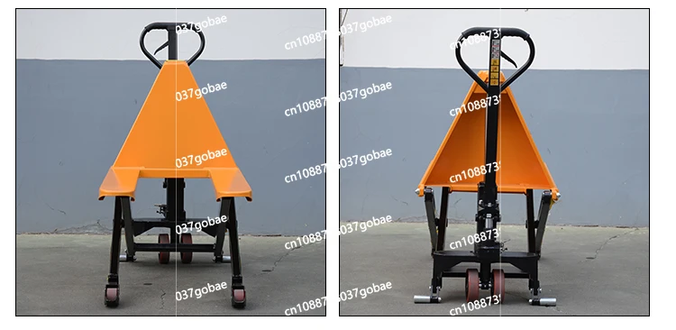 Z truck scissor fork type high lifting manual hydraulic forklift lifting operation assembly table