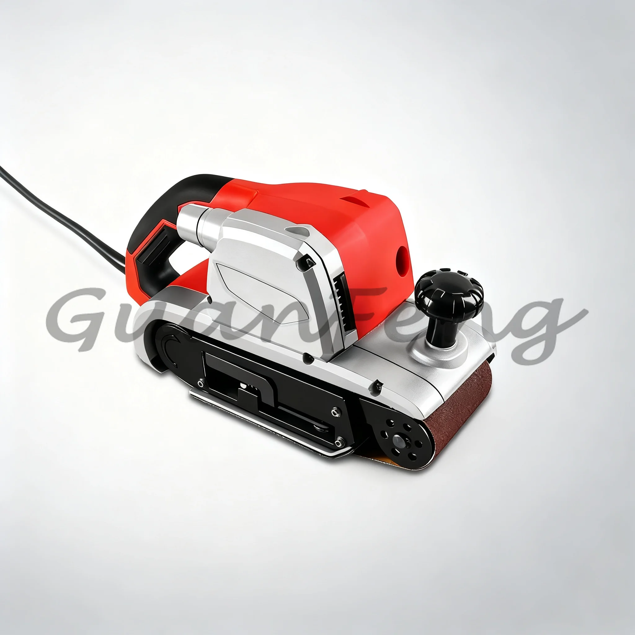 4 Inch Portable High Power Belt Sanding Machine Household Woodworking Sander for Sandpaper Grinding Work
